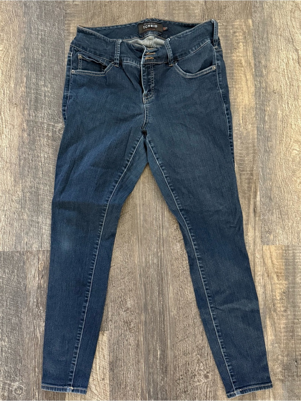 Torrid Dark Blue Premium Skinny Jeans